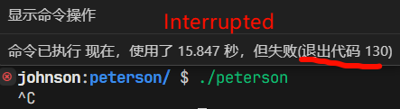 程序似乎正常运行了